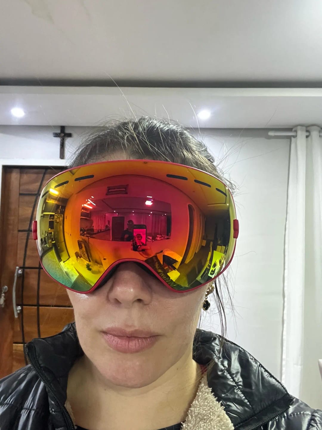 Customer photo review of Skixpert Pro Ski Goggles