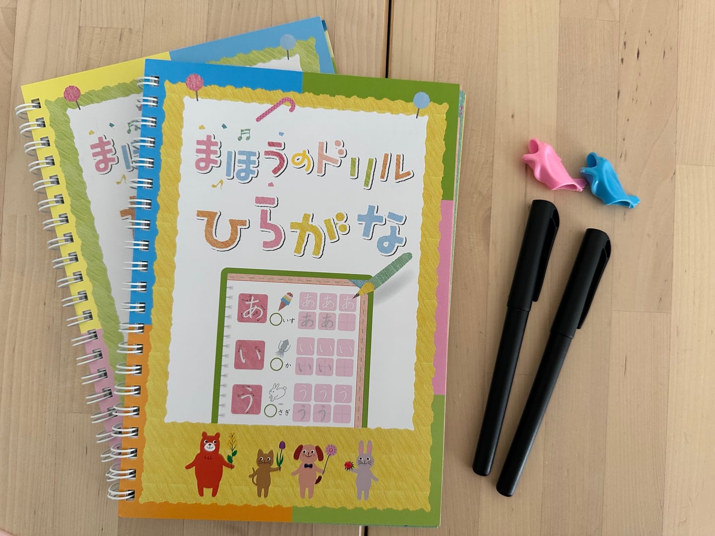Customer photo review of まほうのドリル専用ペン(替芯5本・矯正グッズ付)