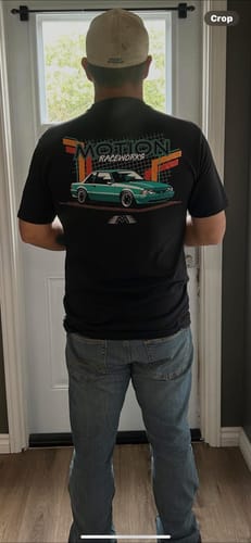 Customer photo review of 80s Retro Fox Body Shirt (District Material)