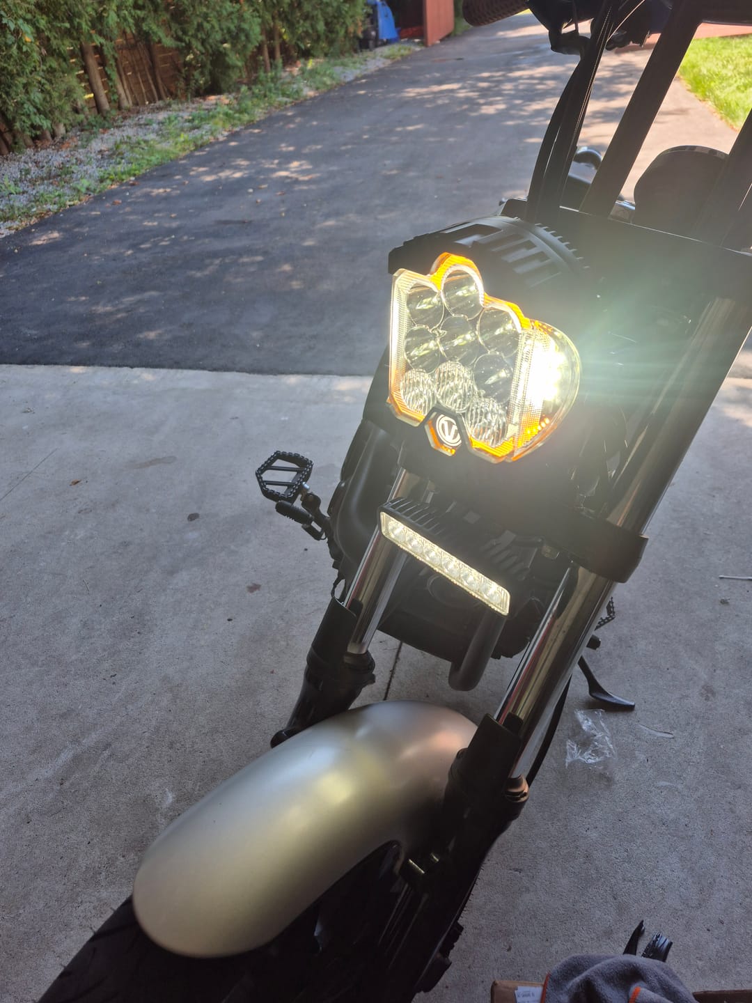 Customer photo review of baja style lighting kit