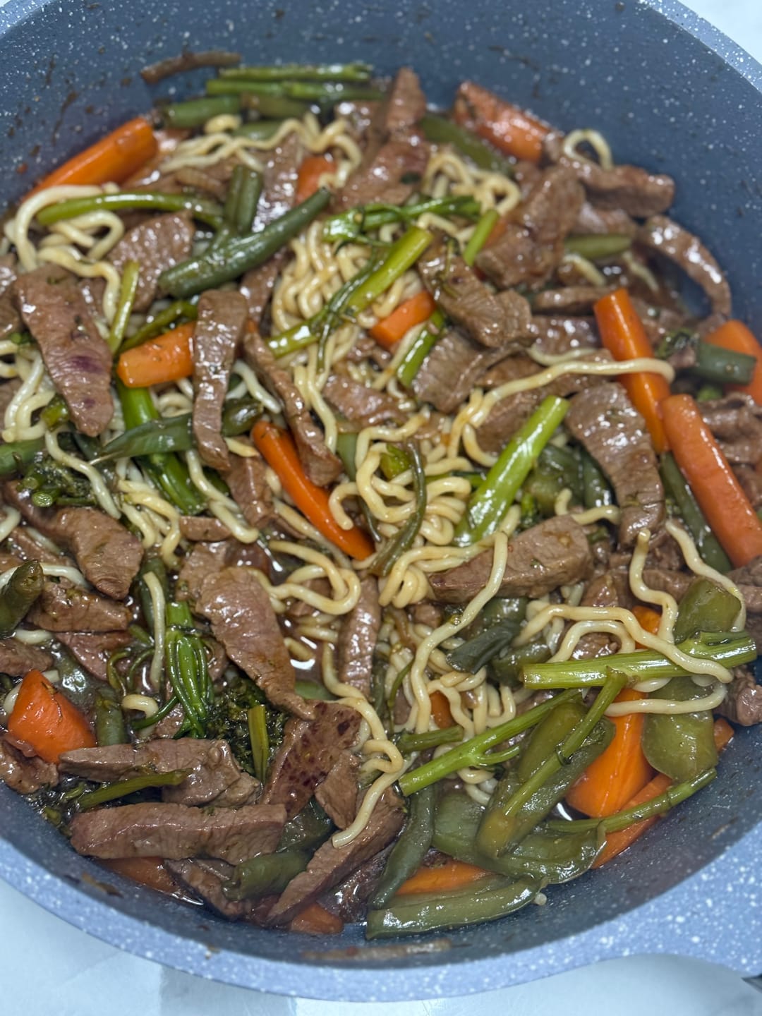 Customer photo review of Qetoe Low Carb Noodles - GLUTEN FREE - 4 PACK (4 x 200g)