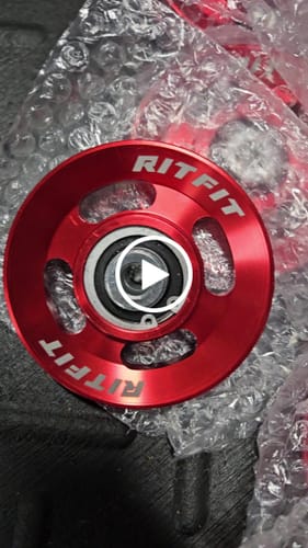 Customer video review of RitFit Rack Attachment Aluminum Pulley Set