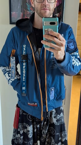 Customer photo review of Dogfight (Boomslank x M.RAGE) Bomber Jacket