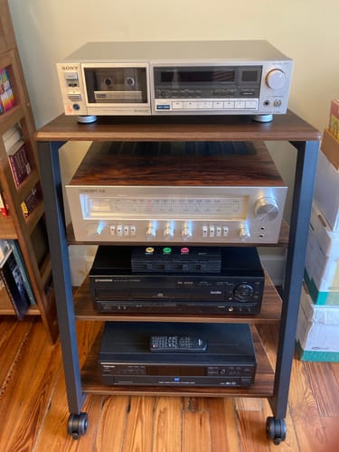 Customer photo review of Eiffel AS07 Record Player Stand