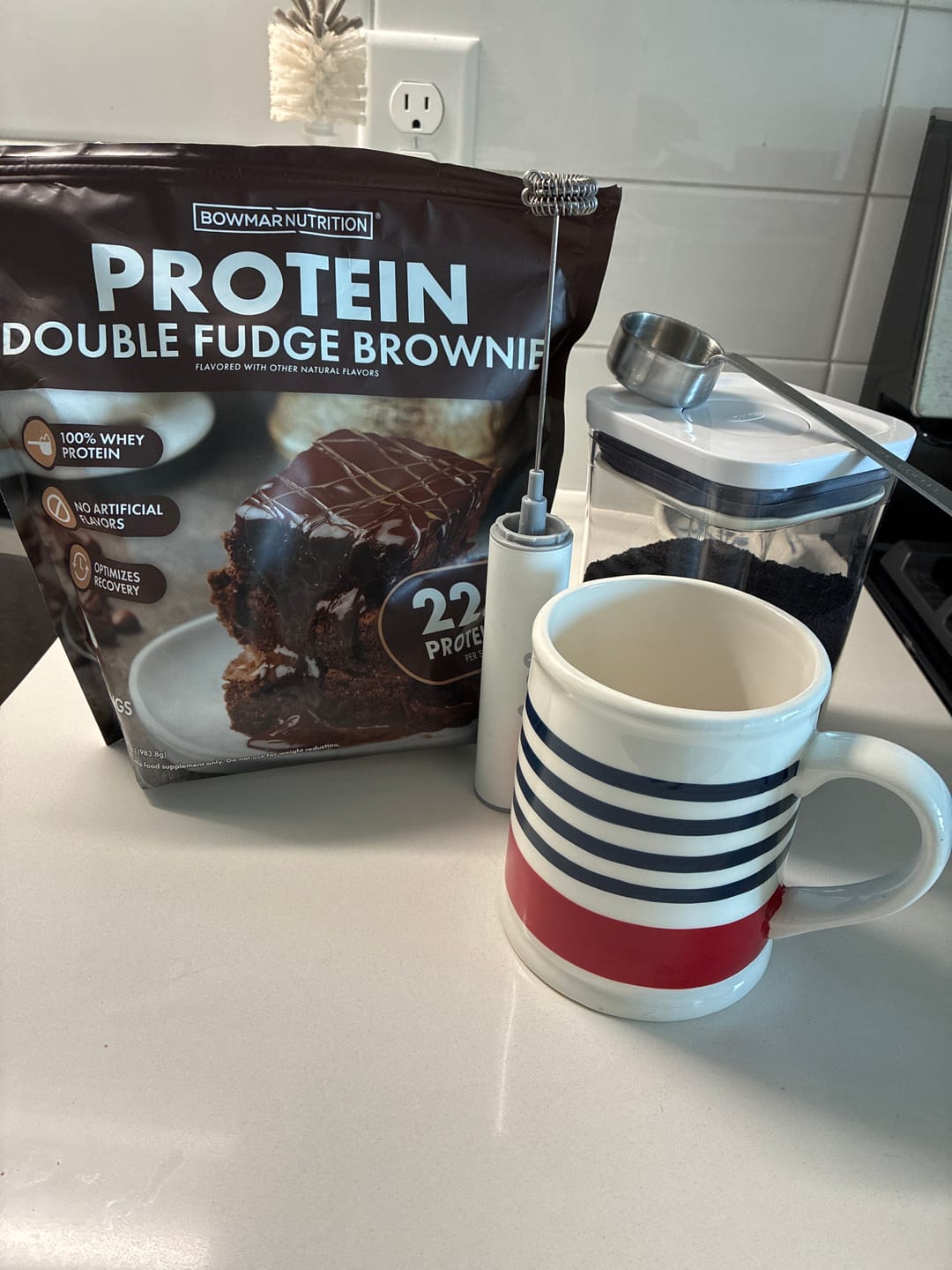 Customer photo review of Whey Protein