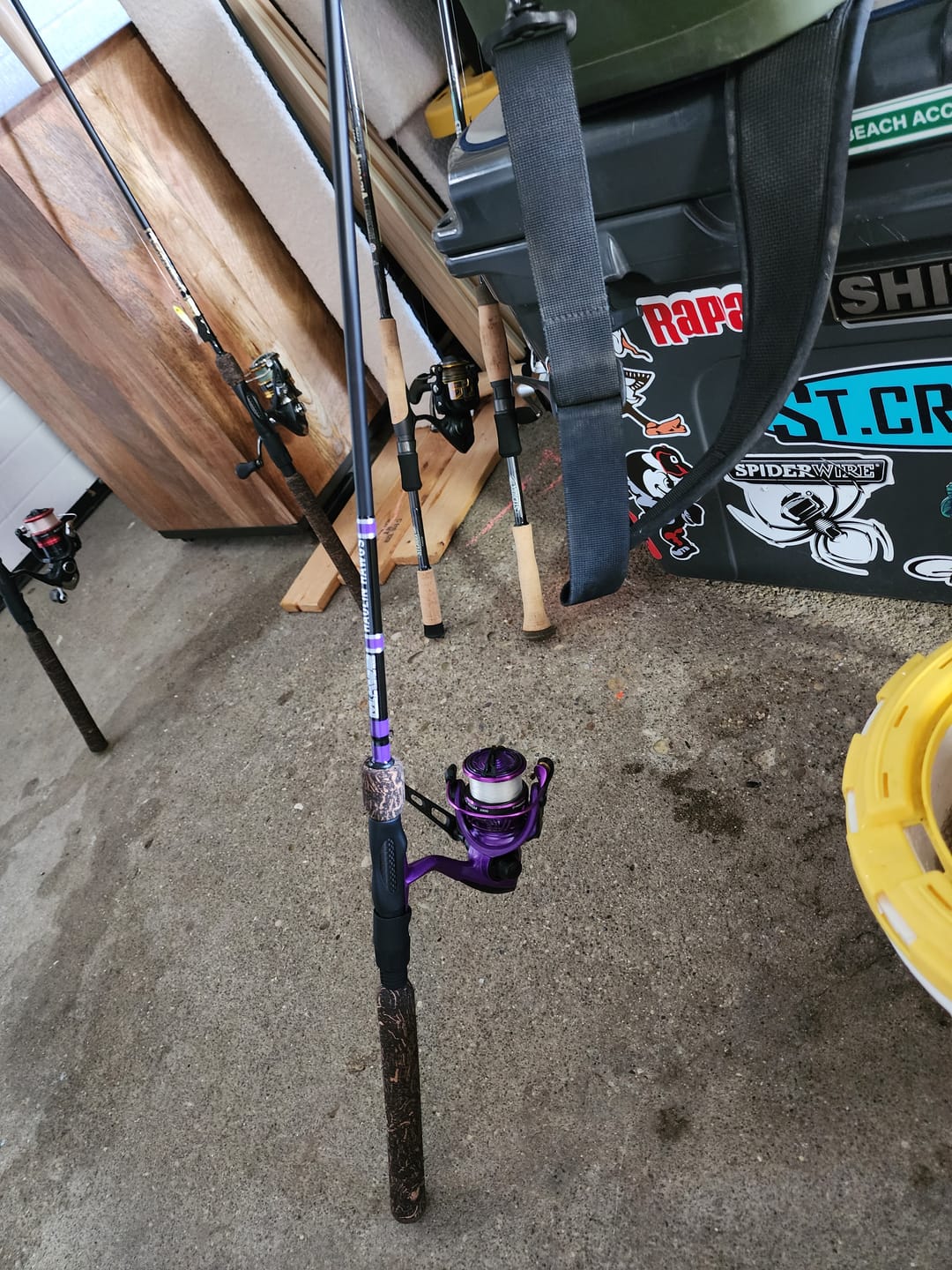 Customer photo review of Custom Spinning Rod