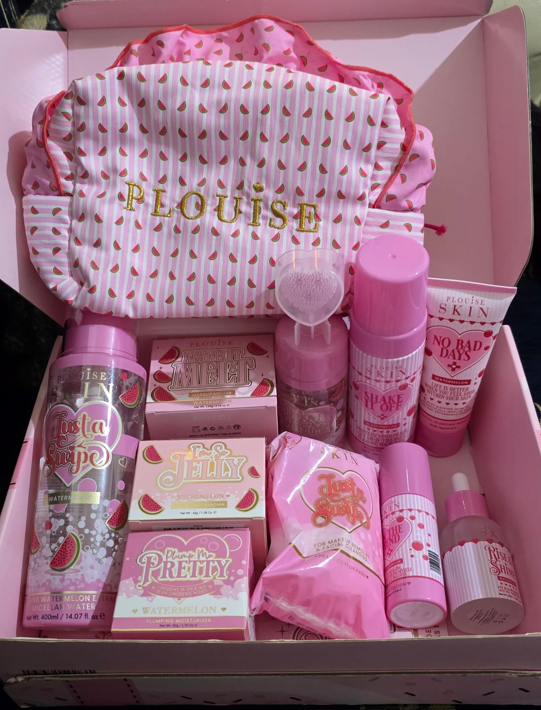 Customer photo review of P.Louise The Skinfluencer Skincare Set