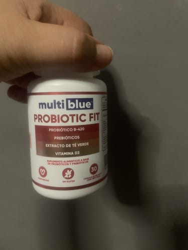 Customer photo review of Multiblue Probiótico fit 30 Cap