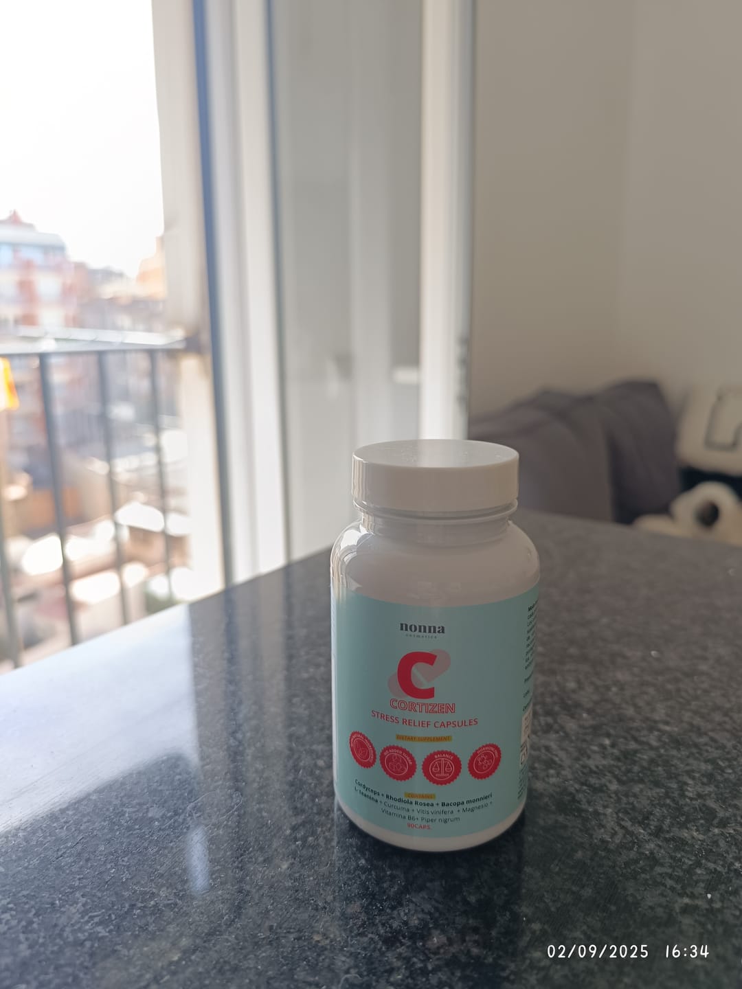 Customer photo review of CORTIZEN - MANEJO DEL ESTRÉS & BALANCE HORMONAL