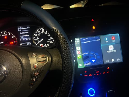 Customer photo review of Nissan Sentra/Sylphy 2013-2019 — Premium 10.1” Carplay & Android Auto Head Unit