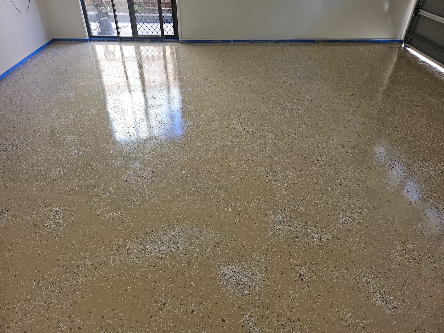 Customer photo review of U-Coat Epoxy Flake Floor Kit ™️
