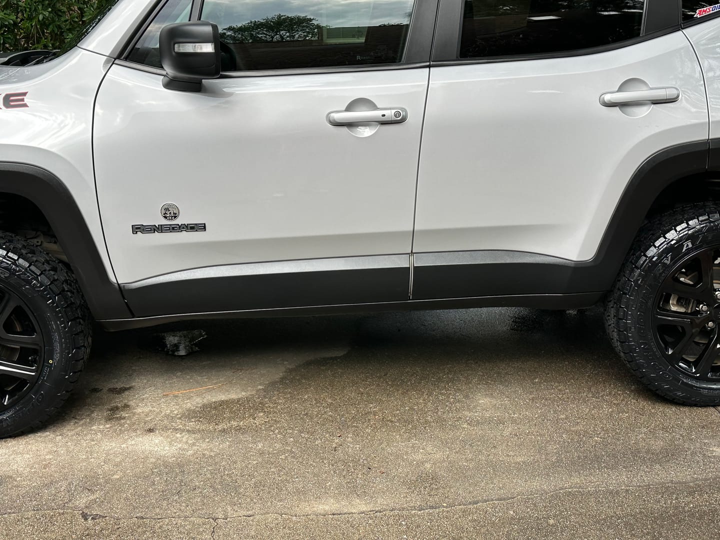 Customer photo review of 4 Inch Vinyl Squeegee
