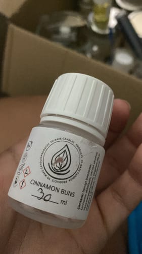 Customer photo review of Fragancia CINNAMON BUNS |  LIQUIDACIÓN