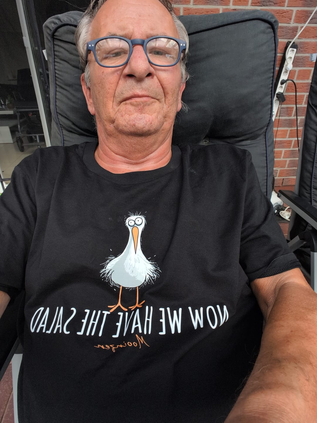 Customer photo review of Tell me nothing from the Horse! · Herren Premium Bio T-Shirt