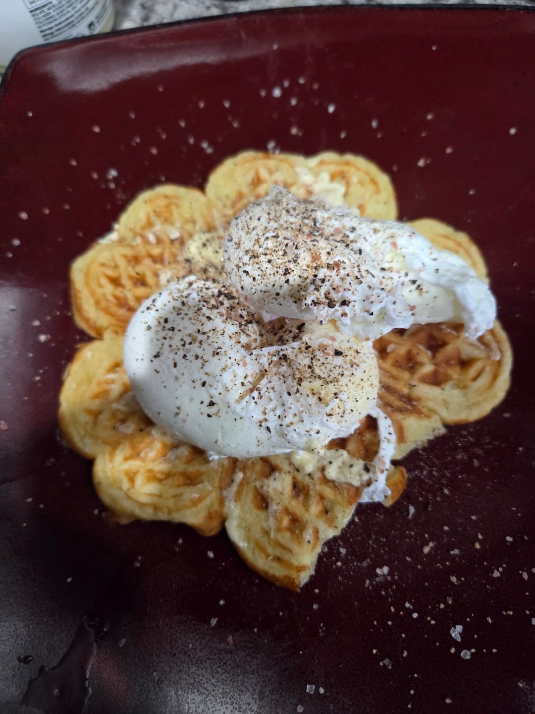 Customer photo review of Vanilla Viking Waffles (Keto Friendly)