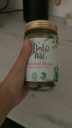 Customer photo review of Organic Instant Coffee 100% Arabica 100g Jar - 100g