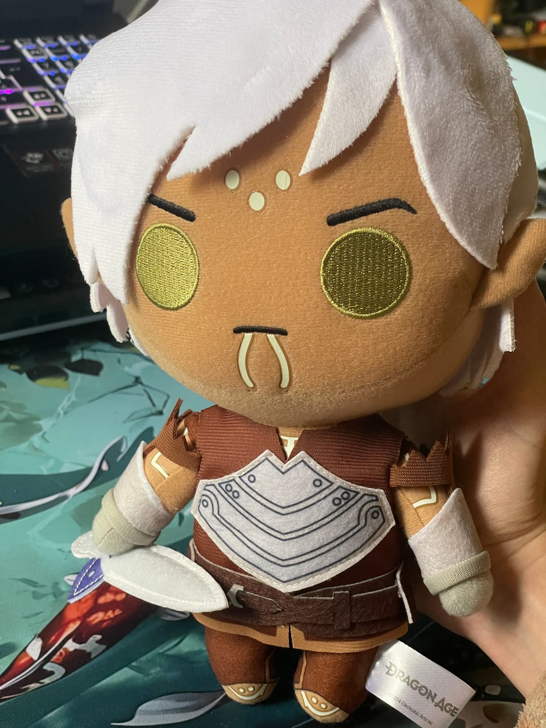 Customer photo review of Dragon Age - Fenris Collector's Plush
