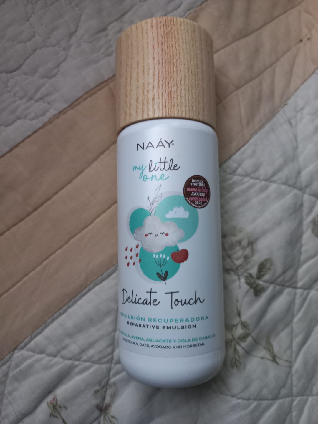 Customer photo review of Delicate Touch - Emulsión Recuperadora | Para pieles con dermatitis, rosácea o sensibilidad