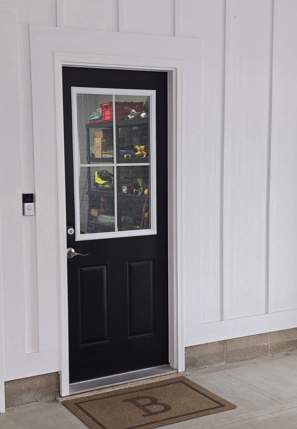 Customer photo review of Grills Between Glass 4 Lite Glass and Frame Kit (Half Lite)