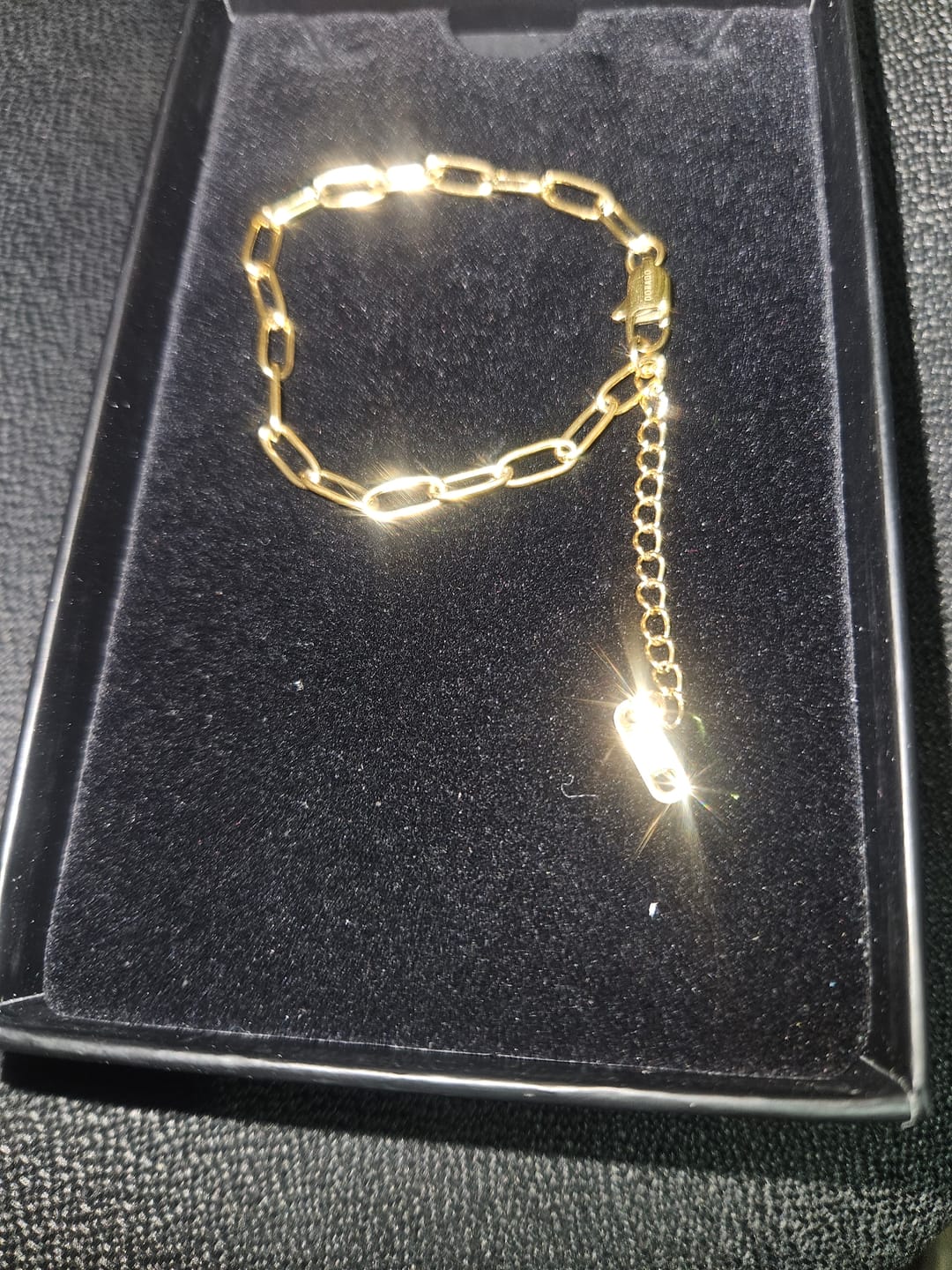 Customer photo review of Paper Clip Bracelet - 4mm