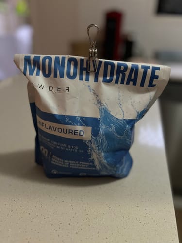 Customer photo review of Micronised Creatine Monohydrate