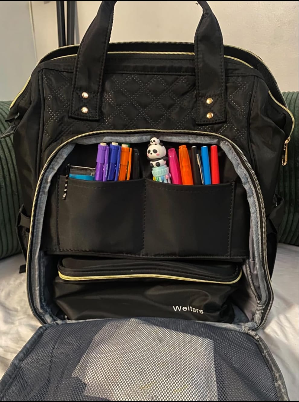Customer photo review of Mochila 3 en 1 con Lonchera Incluida