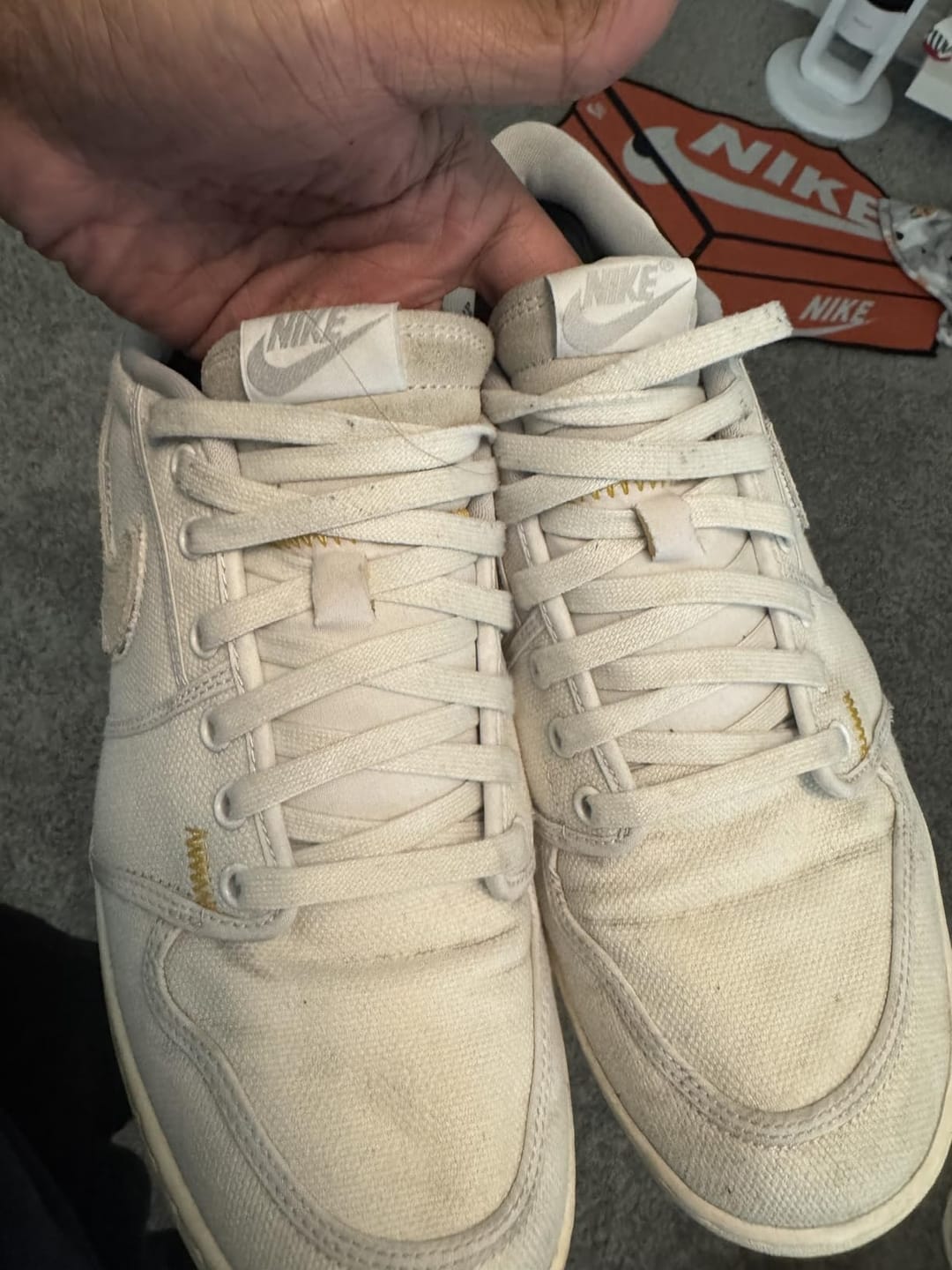 Customer photo review of Shoe Laundry Bag – Clean Shoes & Safe Washing