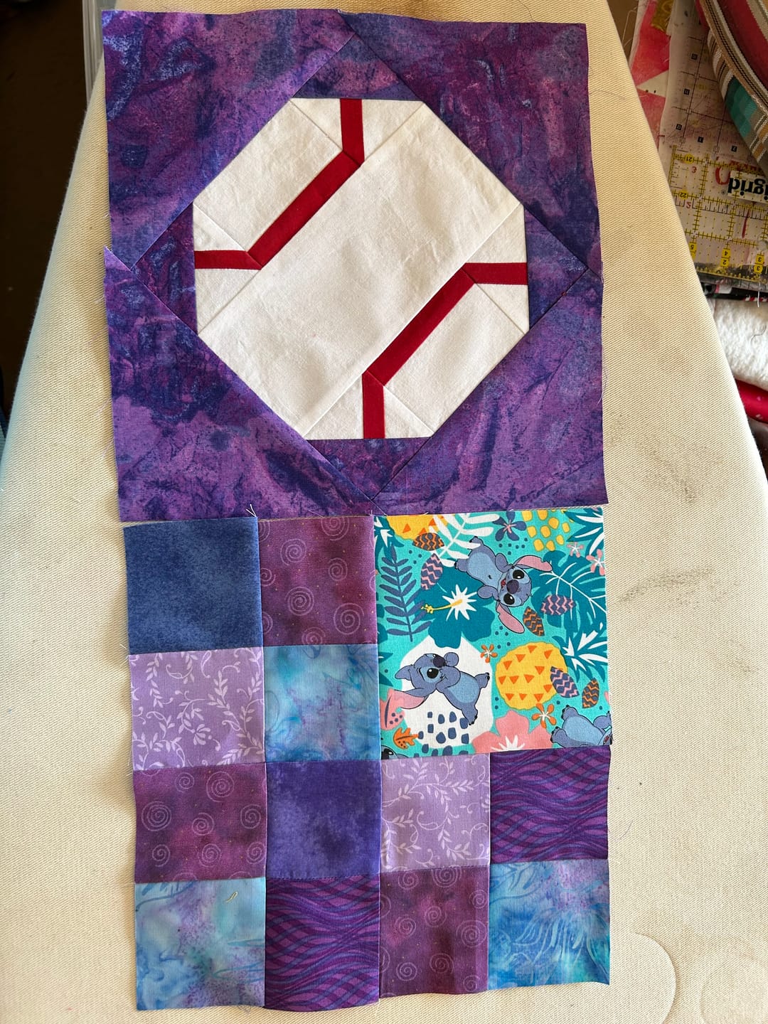 Customer photo review of Batter Up Quilt Pattern