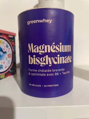 Customer photo review of Magnésium Bisglycinate