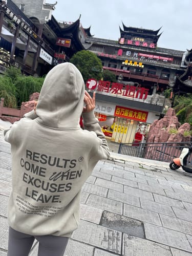 Customer photo review of Excuse-Free Heavyweight Hoodie