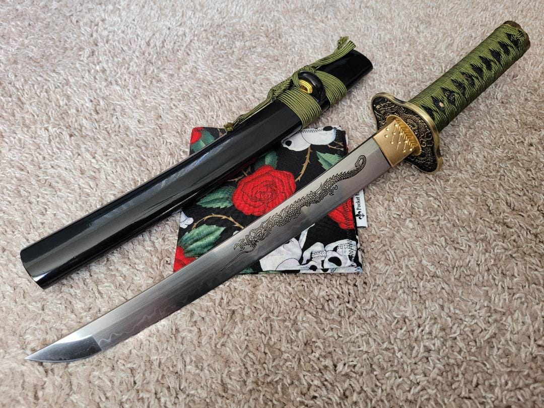 Customer photo review of Custom Tanto Build your own Tanto sword