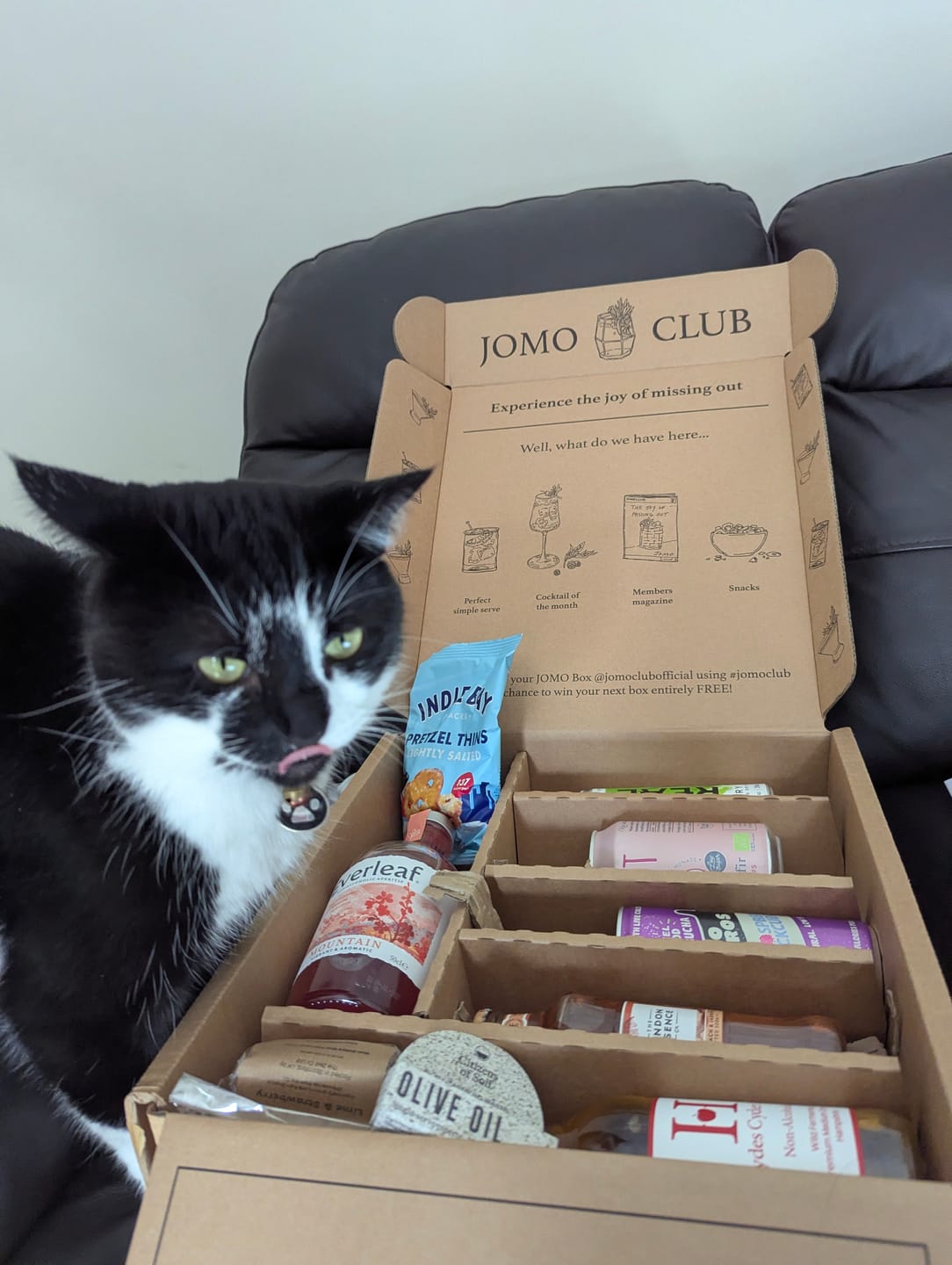 Customer photo review of Monthly, Bi-Monthly or Quarterly JOMO Box
