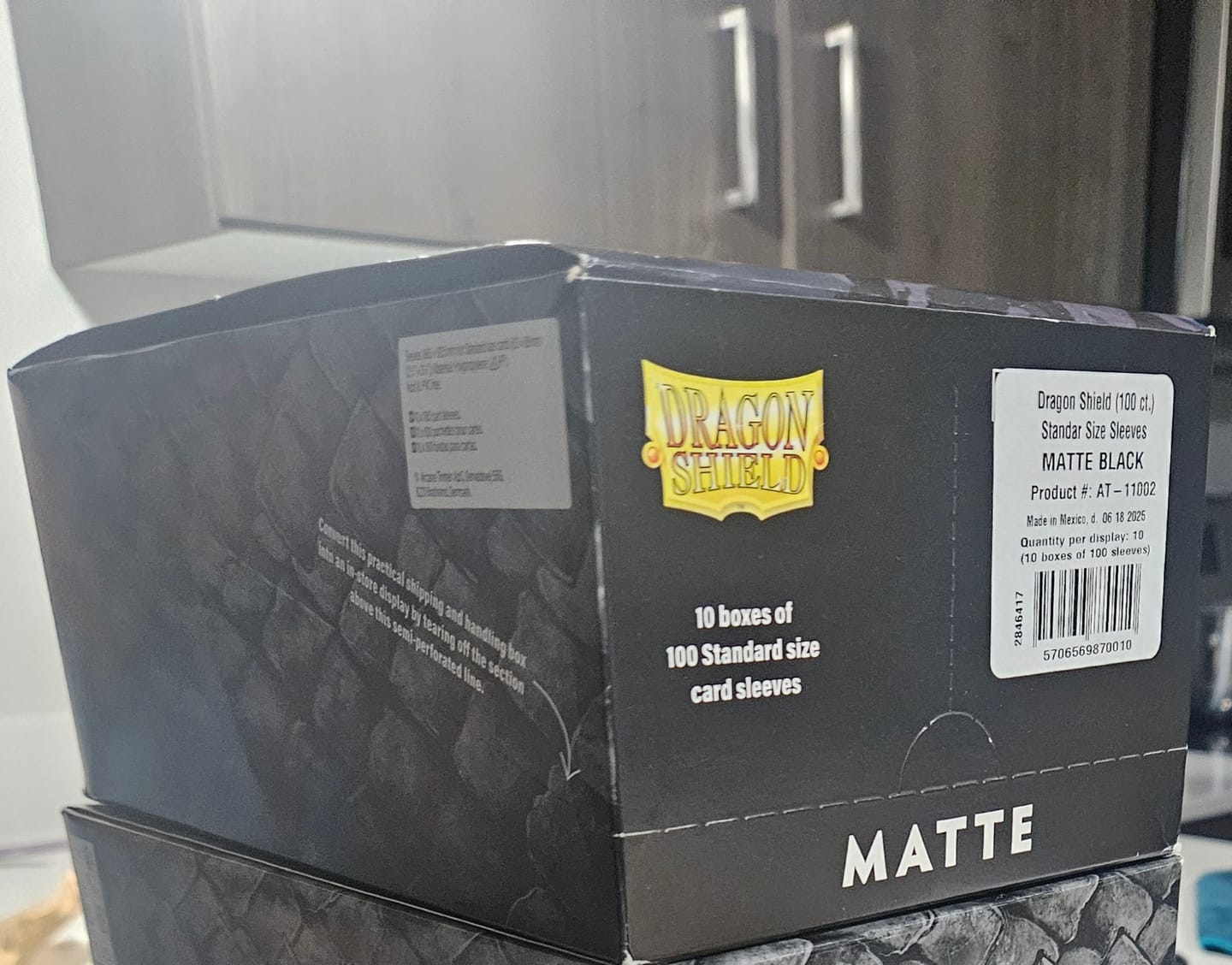Customer photo review of Dragon Shield Display Case – Premium Card Storage & Protection