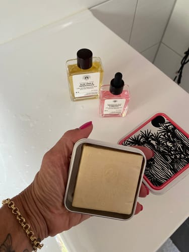 Customer photo review of Skin Prep & Glow Routine