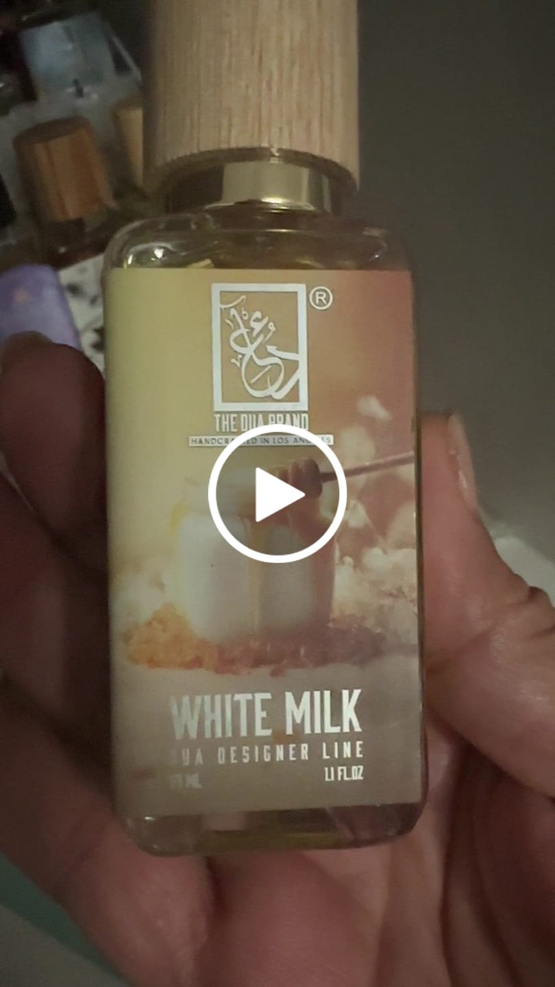 Customer video review of White Milk