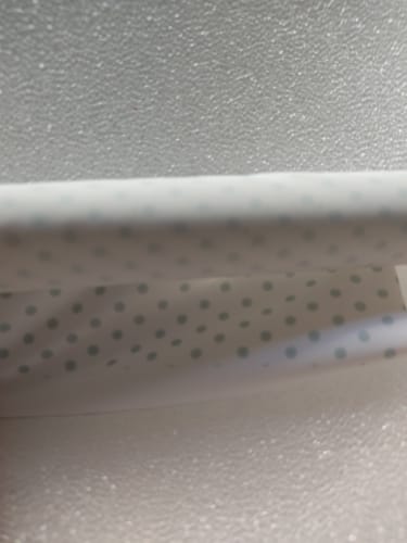 Customer photo review of NYLON 190T POA COR AZUL BEBE BY FERNANDA GAMA