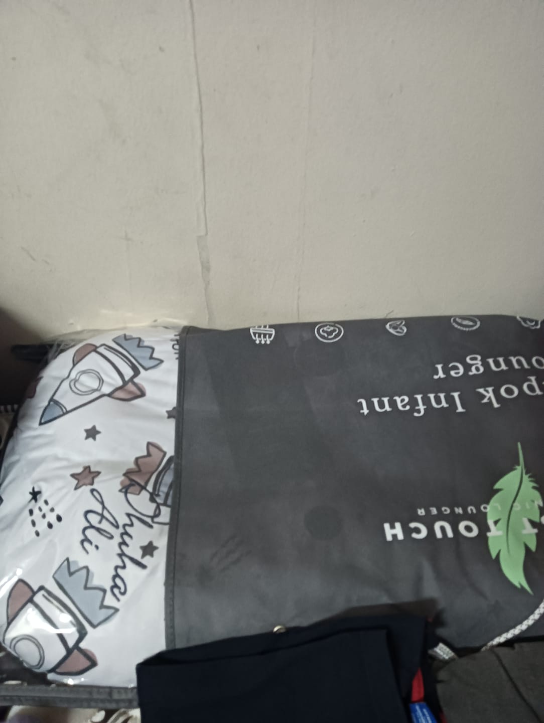 Customer photo review of Organic Kapok Infant Lounger | Co-Sleeping, Lounging, Play-Time