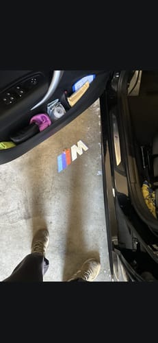 Customer photo review of BMW LED DOOR LIGHTS