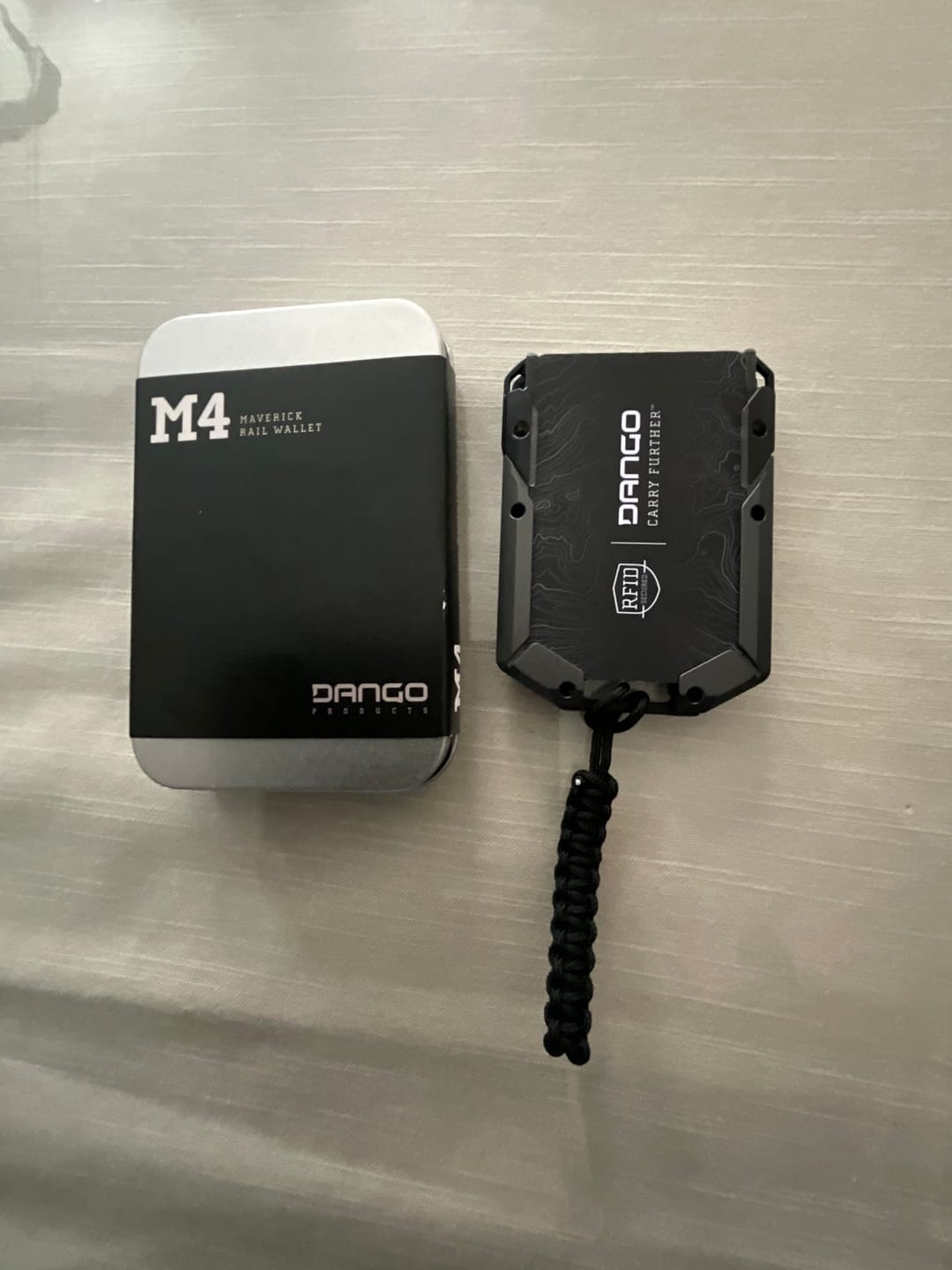 Customer photo review of M4 MAVERICK™ RAIL WALLET