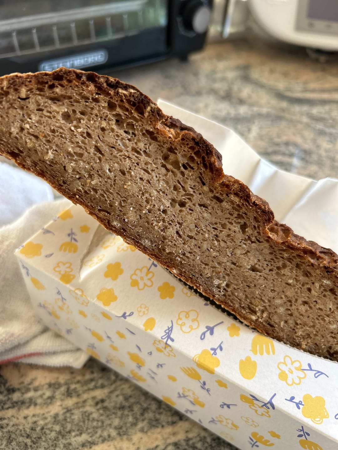 Customer photo review of Fräulein ALMA - Bio-Fertigbackmischung