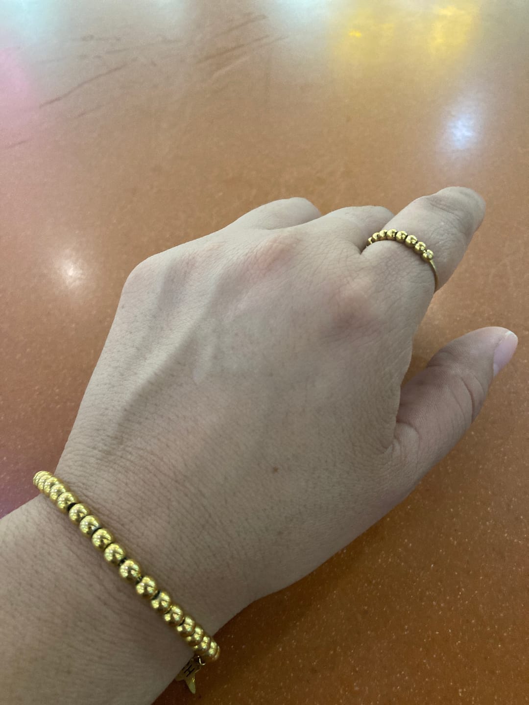 Customer photo review of Anillo Anti-Ansiedad