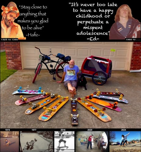 Customer photo review of Landyachtz Ripper Watercolor | Setup 1 | 36.9" Kicktail Longboard