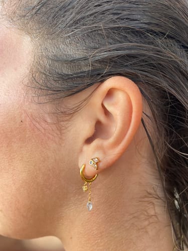 Customer photo review of Boucle d'oreille Nixie