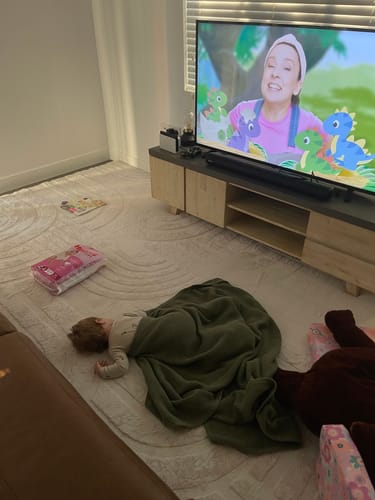 Customer photo review of The Mellow Mat® Cloud Haven 3D (Soft Touch Sensory Tatami Rug)