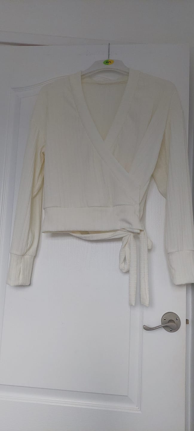 Customer photo review of Linear Flow Jersey Fabric