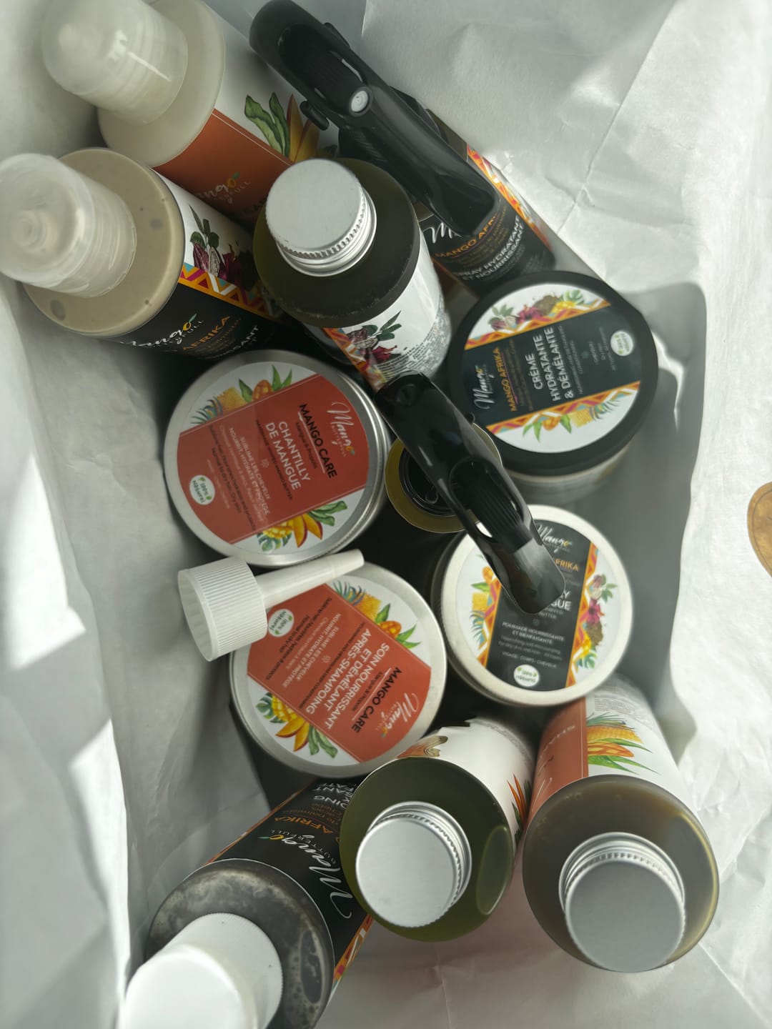 Customer photo review of Pack routine Mango CARE