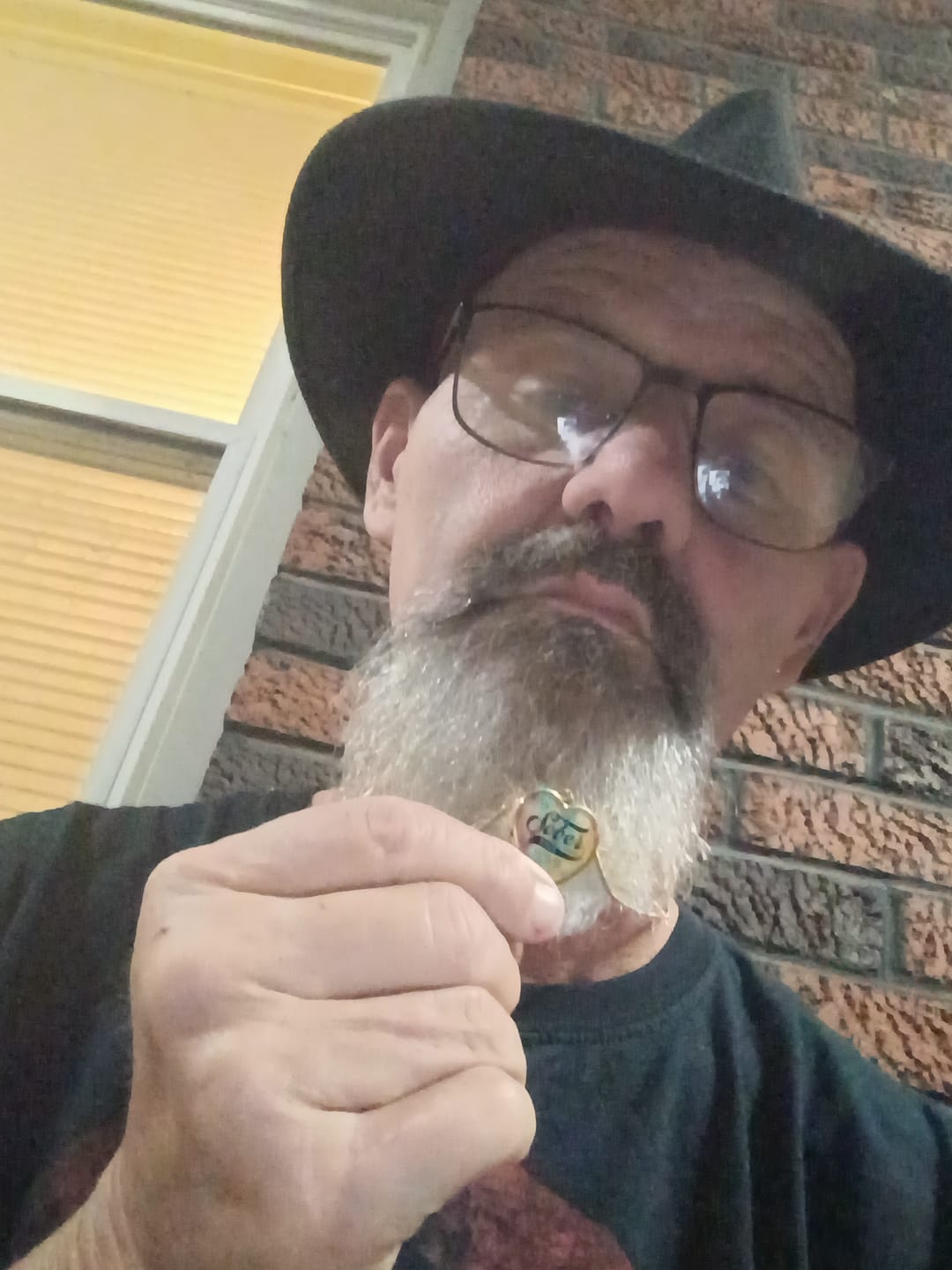 Customer photo review of Sobriety Gift | Sober Since Heart Necklace with Personalized Date