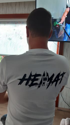 Customer photo review of Shirt - Heimatliebe - White