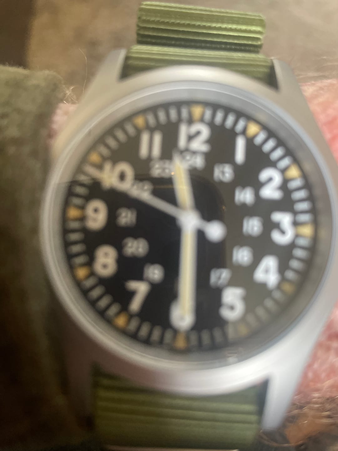 Customer photo review of The "Daily Beater" Field Watch