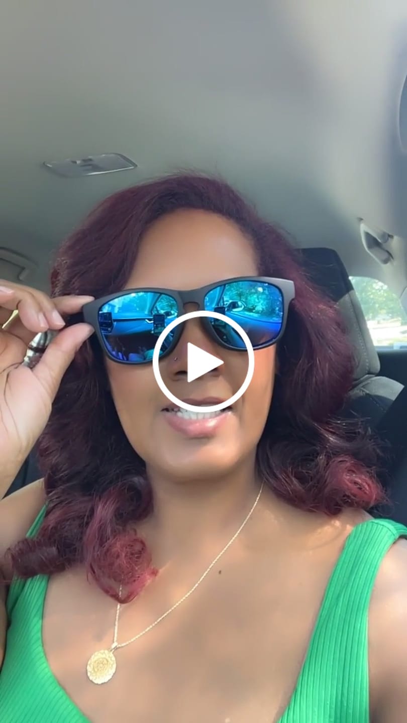 Customer video review of Floating Polarized Sunglasses Mirror Coating UV400 | Blue